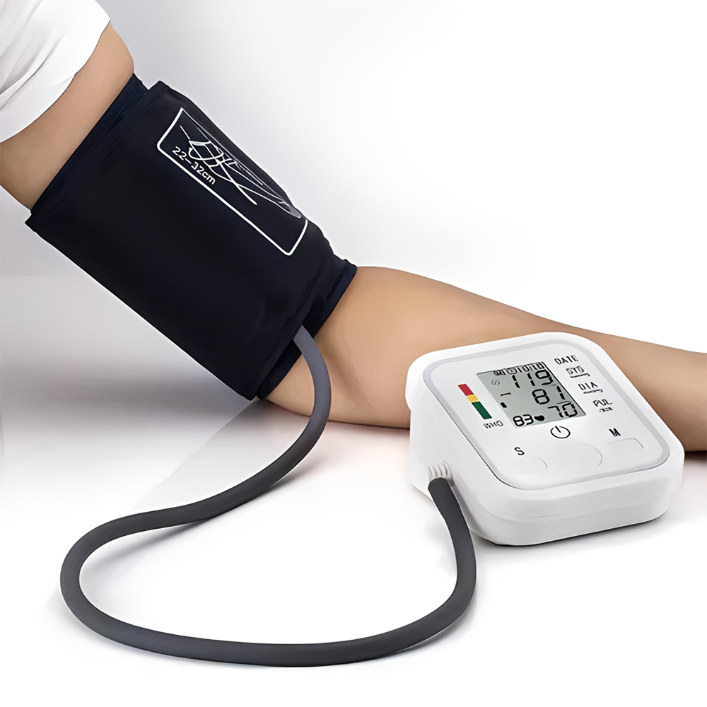 Tensiómetro de brazo digital blanco - Imagen 7